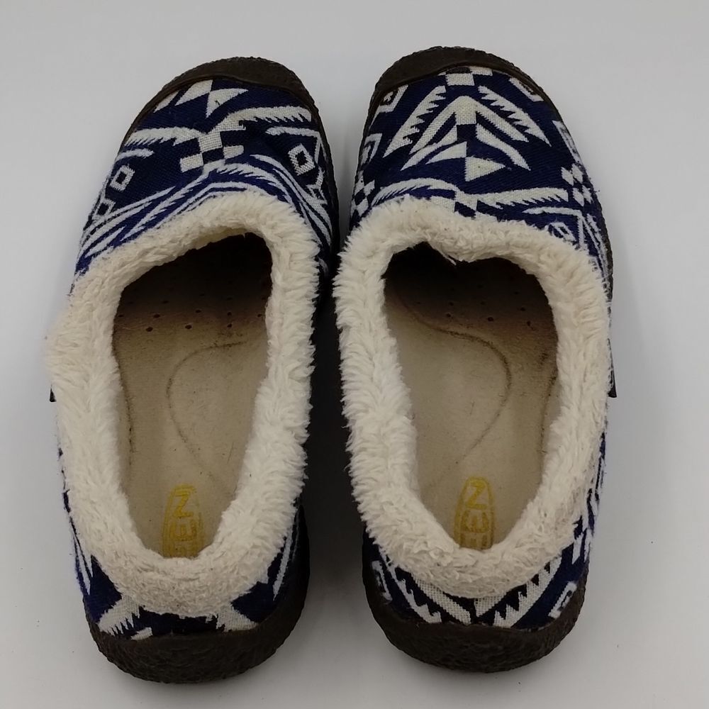 Keen Howser Slide Wool Slip On Clog Shoes Navy Cr… - image 4